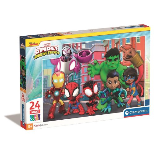 Spiderman Spidey Friends 24-teiliges maxi puzzle Clementoni