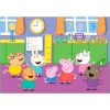 Peppa malac Picnic and School 2x60 db-os puzzle Clementoni