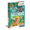 Dinosaurier Explorers 2x20 Teile Puzzle Clementoni