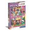 Katze Power SuperKätzchen 2x20 Teile Puzzle Clementoni