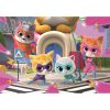 Katze Power SuperKätzchen 2x20 Teile Puzzle Clementoni