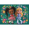 Alice Csodaország cukrászdája Flowers Disney 2x60 Teile Puzzle Clementoni