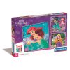 Disney Prinzessin Ariel 3x48 Teile Puzzle Clementoni