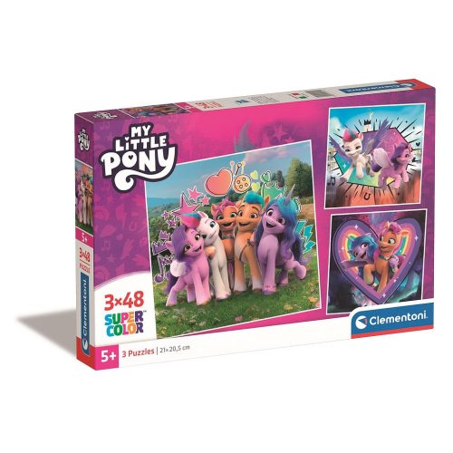 My Little Pony Doodles 3x48 Teile Clementoni Puzzle