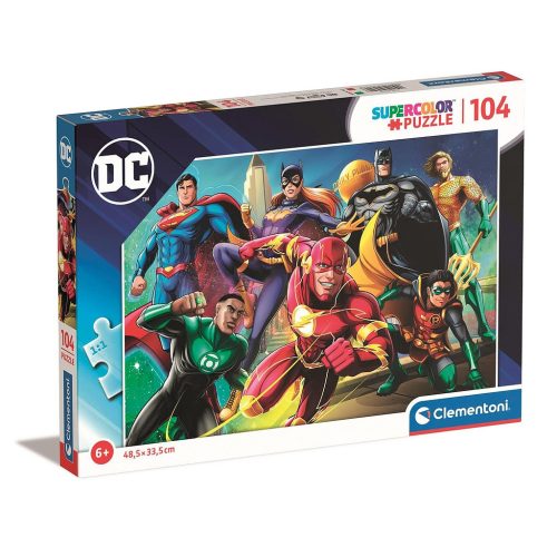 Justice League Daily Planet 104-teiliges Clementoni-Puzzle