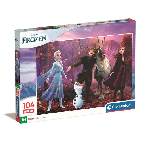 Disney Eiskönigin Singing Clementoni 104-teiliges Puzzle