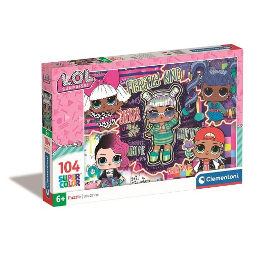 LOL Surprise! Fiercely Kind 104-teiliges Puzzle Clementoni