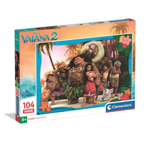 Disney Vaiana New Story Begins 104-teiliges Clementoni-Puzzle