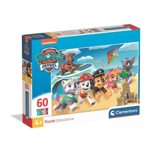 Paw Patrol Sandcastle 60-teiliges Puzzle Clementoni