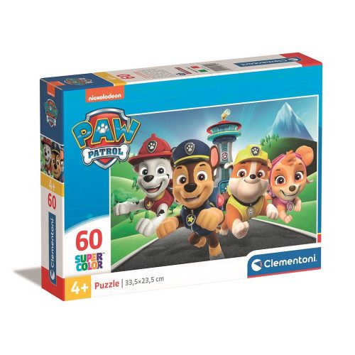 Paw Patrol Running 60-teiliges Clementoni-Puzzle