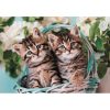 Katze Lovely Twins 60-teiliges Clementoni-Puzzle