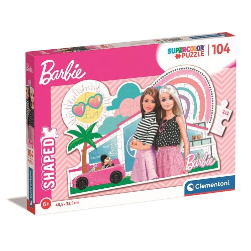 Barbie House 104-teiliges Formenpuzzle Clementoni