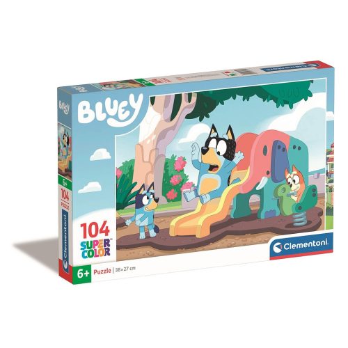 Bluey Playground 104-teiliges Clementoni-Puzzle