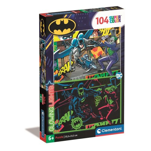 Batman Joker 104 Teile leuchtendes Puzzle Clementoni