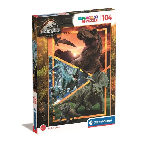 Jurassic World Beasts of the Past 104-teiliges Puzzle Clementoni