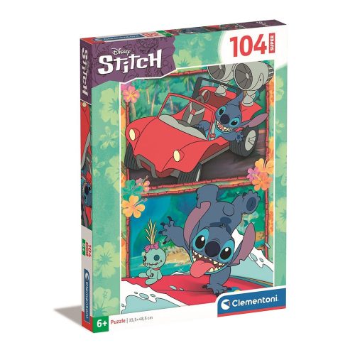 Disney Lilo und Stitch Wild Adventure 104-teiliges Clementoni Puzzle