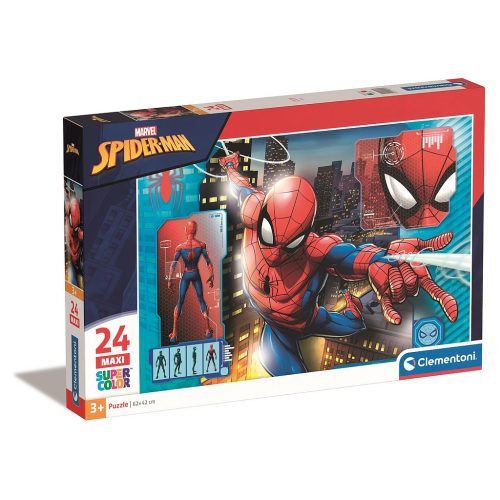 Spiderman Suit Diagnostics 24-teiliges Maxi-Puzzle Clementoni