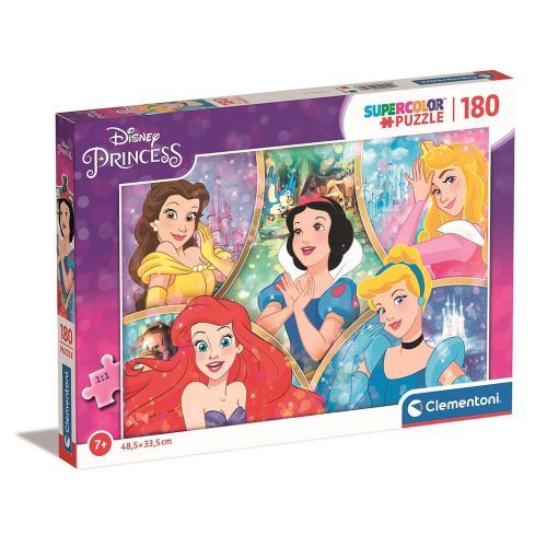 Disney Prinzessin Their Own Kingdoms 180-teiliges Clementoni-Puzzle