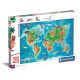 Dinosaurier Map 180-teiliges Clementoni-Puzzle