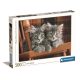 Tiere Grey 500-teiliges Katzenpuzzle Clementoni