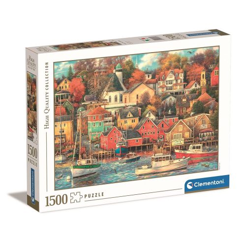 Städte Good Times Hafen 1500 Teile Puzzle Clementoni