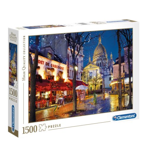 Städte Montmarte Paris 1500-teiliges Puzzle Clementoni