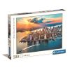 Städte Sunset New York 500-teiliges Puzzle Clementoni