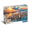 Städte Sunset New York 500-teiliges Puzzle Clementoni