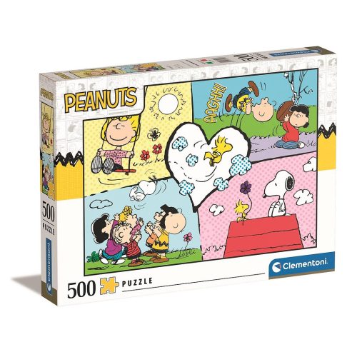 Snoopy Comic Style 500-teiliges Clementoni Puzzle