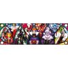 Disney Villains Stained Glass 1000-teiliges Panorama-Puzzle Clementoni