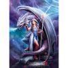 Fantasy Dragon Mage Anne Stokes 1000-teiliges Puzzle Clementoni