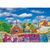 Städte Güell Park Barcelona 1000-teiliges Puzzle Clementoni