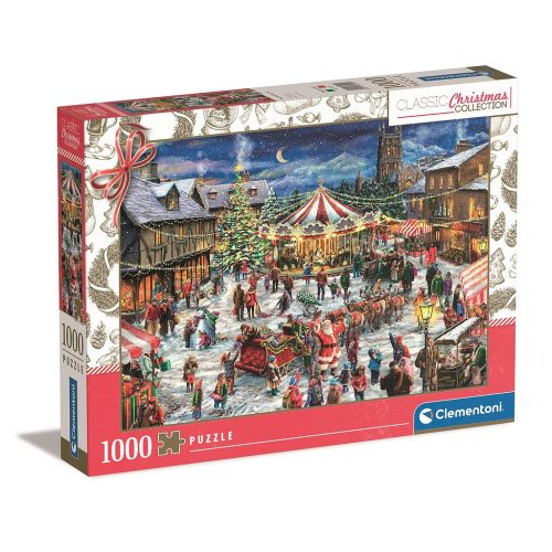 Weihnachten Fair 1000-teiliges Puzzle Clementoni