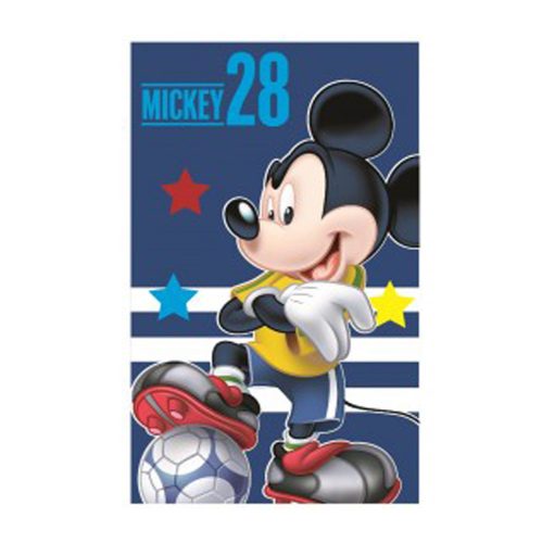 Disney Mickey  Football Blue Handtuch, Gesichtstuch, 35x65cm Handtuch