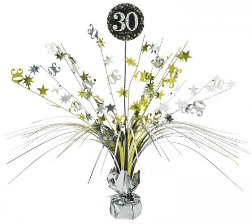 Geburtstag Gold Happy Birthday 30 Tischdekoration 45,7 cm