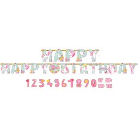 Happy Birthday Streamers Banner