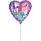 Én kicsi pónim Heart mini fólia lufi 23 cm (WP)