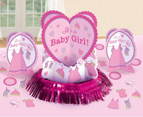 Baby Girl Tisch Dekoration Set
