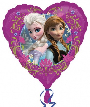 Disney Eiskönigin Heart Folienballon 43 cm (WP)