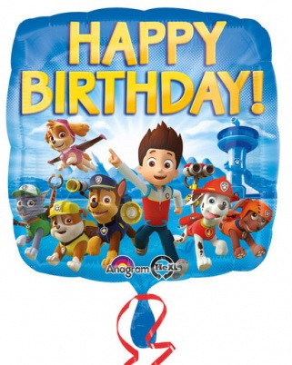 Paw Patrol Gang Folienballon 43 cm