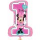 Disney Minnie  Pink Erster Geburtstagsfolieballon 71 cm