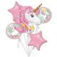 Einhorn Magical Folienset 5 Stk.