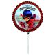 Miraculous Geschichten von Ladybug und Cat Noir City Mini-Folienballon 23 cm (WP)