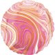 Farbe Rosa Rund Folienballon 43 cm