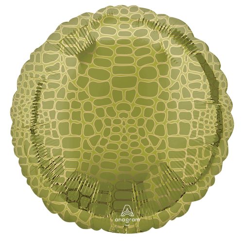 Tiere Alligator-Muster Folienballon 43 cm