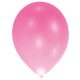 Farbe Pink Leuchtender LED-Ballon, 5 Stk. 11 Zoll (27,5 cm)