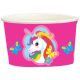 Einhorn Papier Eisbecher 8 Stk 270 ml