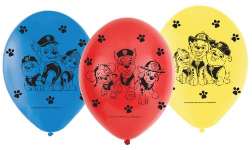 Paw Patrol Heroes Ballon, 6 Stk 9 Zoll (22,8 cm)