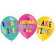 Geburtstag Young and Fab Bunte Ballon, 6 Stk. 11 Zoll (27,5 cm)