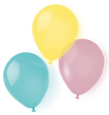 Farbe Pastel Ballon, 8-teilig 10 Zoll (25,4cm)